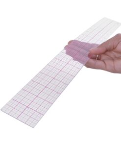 Westcott B-85 18" 8Ths Graph Beveled Ruler Polyvinyl Chloride (PVC) 9 81HbGnGR8ML