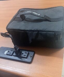 Hot Logic Mini Portable Oven, Food Warmer Electric Lunch Box with Wall Plug, Mini Personal Heated Box for Cooking and Reheating Meals in Office, Travel, Potlucks, Hotel, Home Kitchen (Black) Black 30 81HbI2iDm8L