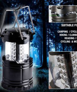 (pack of 2) Outdoor LED Camping Lantern Flashlights Set , Kenor Portable LED Camping Light Emergency Light 30 LEDs, Battery Powered, Home Garden Camping Lanterns for Hiking, RV,Emergencies, Hurricanes 12 81Hc9BzJtHL