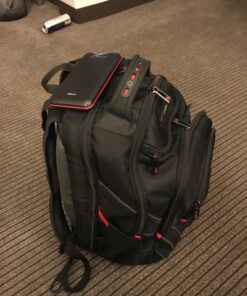 Samsonite Tectonic PFT Laptop Backpack, Black/Red, 17-Inch 34 81HgqV5PjfL