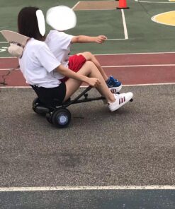 Hiboy HC-01 Hoverboard Kart Seat Attachment Accessory for 6.5" 8" 10" Two Wheel Self Balancing Scooter Black 38 81HguM74Y7L