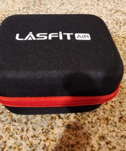 LASFIT AIR CR1 Tire Inflator Portable Air Compressor, 2in1 150PSI Cordless 12V DC Electric Auto Pump w/Digital Pressure Gauge, 3X Fast Inflation, 7800mAH Battery, LED Light for Car Bike Motorcycle Black 35 81HhG6gM7XL