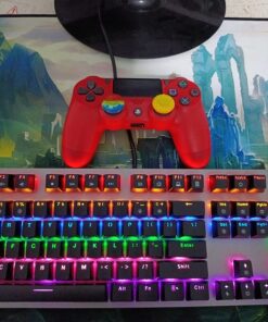 DualShock 4 Wireless Controller for PlayStation 4 - Magma Red 37 81HhpbNXi6L