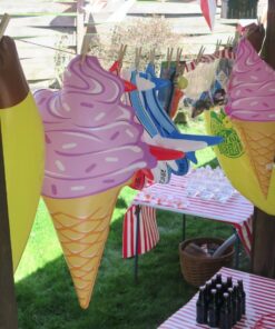 Rhode Island Novelty 36 Inch Inflatable Ice Cream Cones, Three per Order. No Color Choice 23 81HhsqpiiPL