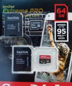 SanDisk Extreme PRO 64GB UHS-I/U3 Micro SDXC Memory Card Speeds Up To 95MB/s With 4K Ultra HD Ready-SDSDQXP-064G-G46A Standard Packaging 22 81Hj8b8NtqL