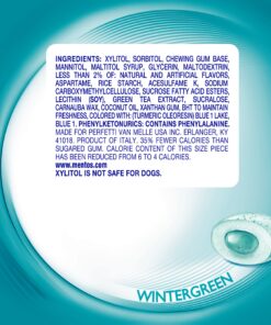 Mentos Pure Fresh Sugar-Free Chewing Gum with Xylitol, Wintergreen, Bulk, 50 Count ( Pack of 6) 13 81HjknxB rL
