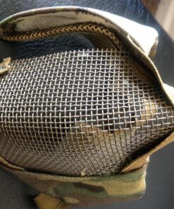 OneTigris 6" Foldable Half Face Mesh Mask Military Style Comfortable Adjustable Tactical Lower Face Protective Mask Multicam 31 81HkYygOCkL