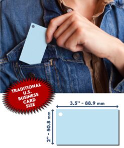 Debra Dale Designs Blank Flash Cards - 1100, 2 x 3.5 Index Cards in 6 Colors - Studying Essentials Storage Box and Lid, USA Made Multi-Color Punched 11 81Hm6Dy5D6L