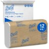 Scott Essential C Fold Paper Towels (01510) with Fast-Drying Absorbency Pockets, 12 Packs / Case, 200 C Fold Towels / Pack 33 81HmRITMHL