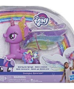 Alternative view of My Little Pony Toy Rainbow Wings Twilight Sparkle - Purple Pony Figure with Lights and Moving Wings, Kids Ages 3 Years Old and Up