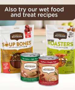 Rachael Ray Nutrish Dish Premium Natural Dry Dog Food, Chicken & Brown Rice Recipe with Veggies & Fruit, 3.75 Pounds 3.75 Pound (Pack of 1) 29 81HnnHDhAmL 1