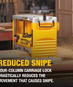 DEWALT Benchtop Planer, 15-Amp, 12-1/2-Inch, 3-Knife Cutter, 20,000 RPM, Corded (DW734) 31 81HnqZJycoL
