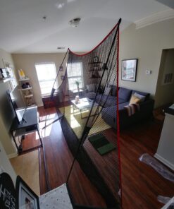 Rukket Haack Golf Net | Practice Driving Indoor and Outdoor | Golfing at Home Swing Training Aids | by SEC Coach Chris Haack | Choose from 10x7 Hitting Net, 7x7 Hitting Net, or Protection Side Nets 10x7ft Golf Net & Turf Mat 37 81Hnz WIfL