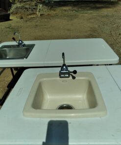 Valterra - RP800 Rocket Hand Pump for RV, Camper Holding Tank Faucet Pump - Chrome 32 81HpLt3HbWL