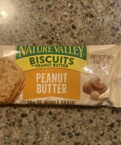 Nature Valley Biscuit Sandwiches, Peanut Butter, 1.35 oz, 10 ct 10 Count (Pack of 1) 29 81HqUDFiXL