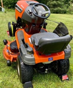 MoJack EZ Max - Riding Lawn Mower Lift, 450lb Lifting Capacity, Fits Most Residential & ZTR Mowers, Space-Saving Folding, Ideal for Mower Maintenance & Repair, Red 1 38 81HqxzS2jiL