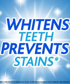 Trident White Sugar Free Gum, Peppermint, 180 Count (Packaging May Vary) 30 81Hr6yt0xhL