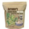 Anthony's Organic Cane Sugar, 3 lb, Granulated, Gluten Free & Non GMO