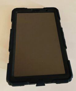 HXCASEAC Shockproof Case for Samsung Galaxy Tab A7 Lite with Screen Protector / 360 Rotating Hand Strap/Built-in Stand/Protective Carrying Case for Tab A7 lite 8.7 Case SM-T220 T225 T227, Black Black/Black 8.7 inch-Tab A7 lite 47 81HrXYCmvYL