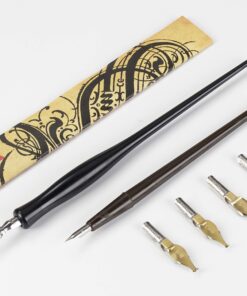 Alternative view of Speedball Cartooning Pen Set - 2 Penholders w/ 4 Nibs, 2 Pen Tips Drawing Pen Sets Cartooning Set