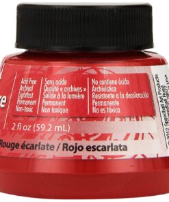 Speedball 2-Ounce Super Pigmented Acrylic Ink, Scarlet Red 6 81HszeLPZJL