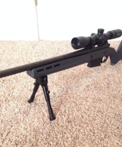 UTG Shooter's SWAT Bipod, Rubber Feet, Height 6.2"-6.7" , Black 61 81HtI pkBqL