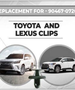 Alternative view of AFA Tooling Replacement for - 90467-07201 - Toyota Clips and Lexus Clips (20 Pcs) - Stronger Than Original OEM 20pcs