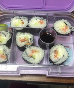 SushiQuik | Sushi Making Kit | BEST Sushi Kit for Beginners and Kids | FULL Kit Includes Rice Spreading Training Frame | Sushi Rolling Kit | Sushi Mat Original Kit 38 81HtNH99i0L 1