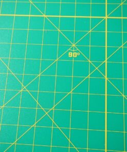 Crafty World 12 x 18 Cutting Mat for Sewing, Self Healing Double Sided Quilting Crafts Mat - Fabric Cutting Mat - Non Slip surface - Rotary Cutting Board A3-12x18 Green 33 81HuNgyR7JL