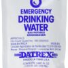Datrex Emergency Survival Water Pouch (Pack of 66), 125 Milliliter 1 Pack 12 81Hv0 KSREL