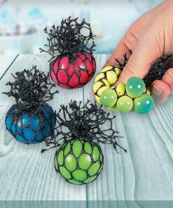 Mesh Color-Changing Mini Squeeze Balls | 24 Pieces | Favors, Giveaways, Rewards, Gifts, Takeaways, Kid's Birthday, Vacation Bible School, Christmas, Easter 10 81HvkxAPSIL