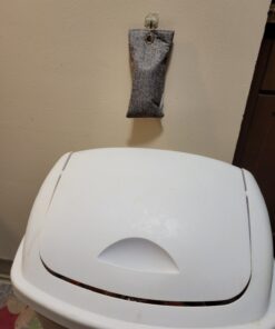 NEWBEA Bamboo Charcoal Air Purifying Bag 12 Pack 65g Each, Charcoal Bags Odor Absorber, Shoe Deodorizer, Activated Charcoal Odor Absorber for Shoes, Home, Closet, Pet 34 81HwHntEseL