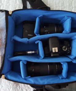 Acuvar Professional DSLR Camera Backpack with Rain Cover for Canon, Nikon, Sony, Olympus, Samsung, Panasonic, Pentax models. Gen 1 52 81HweOLqyL