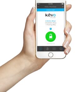 Kwikset - Kevo 99250-202 Kevo 2nd Gen Bluetooth Touch-to-Open Smart Keyless Entry Electronic Deadbolt Door Lock Featuring SmartKey Security, Satin Nickel 29 81HyDZTFw0L 1