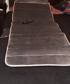 Snailax Massage Mat with 10 Vibrating Motors and 4 Therapy Heating pad Full Body Massager Cushion for Relieving Back Lumbar Leg SL-363 43 81I bHmS20L