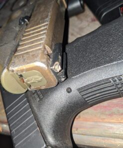 TRUGLO TFX Handgun Sight | Durable Shock-Resistant Compact Brightly Glowing Tritium & Fiber-Optic Xtreme Day/Night Sight for Handguns Glock 42/43 25 81I03bmToEL 1