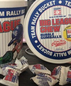 Big League Chew - Original Bubble Gum Flavor + 80pcs Individually Wrapped Gumballs + For Games, Concessions, Picnics & Parties 80 Count (Pack of 1) 23 81I2AJ1m7VL 1