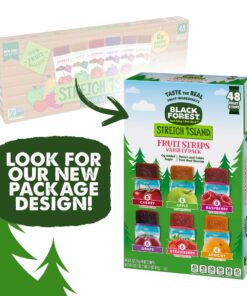 Alternative view of Black Forest Stretch Island Fruit Strips, Summer Snacks, Variety Pack (Cherry, Apple, Raspberry, Grape, Strawberry, Apricot), 0.5ounce Strips (Pack of 48) 48 Count