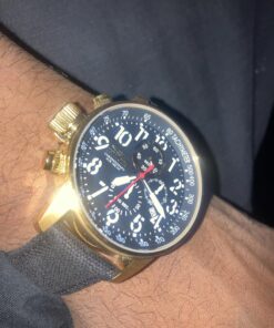 Invicta Men's I Force Collection Chronograph Strap Watch 46mm Black 30 81I2hDM3mEL