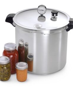 Alternative view of Presto 01781 Pressure Canner and Cooker, 23 qt, Silver
