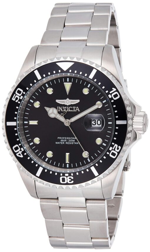 Invicta Men's 'Pro Diver' Quartz Stainless Steel Casual Watch (Model: 22047)