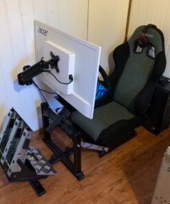 HUANUO Monitor Wall Mount Bracket, Articulating Adjustable Gas Spring Single Arm Stand with VESA Extension Kit for 17 to 32 Inch LCD Computer Screens - VESA 75x75,100x100 44 81I4HyHoG9L