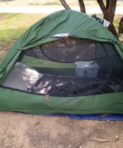 Clostnature Lightweight Backpacking Tent - 3 Season Ultralight Waterproof Camping Tent, Large Size Easy Setup Tent for Family, Outdoor, Hiking and Mountaineering Green 2 Person 38 81I4SUZxJ8L