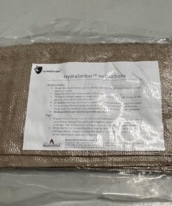 HydraSorber - Sandless Sandbags - Water Absorbent Flood Barrier - 4ft Long X 8in Wide - Three Pack 4 Foot Length (3 Pack) 15 81I54pNQQ4L
