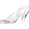 Godinger Crystal Slipper Glass Slipper - 6.75" 73 81I59bazsRL