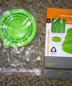 Lewis N. Clark Luggage Silicone Travel Cup, Green, One Size 19 81I6DXC1bcL