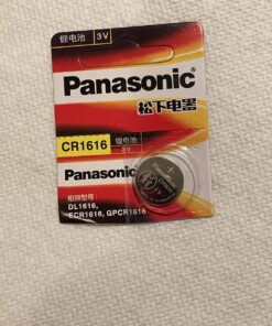 Panasonic CR1616 3V Coin Cell Lithium Battery, Retail Pack of 2 Black 14 81I6ZhdfoaL