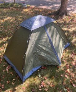 Night Cat Upgraded Backpacking Tents 1 2 Persons Easy Clip Setup Camping Tent Adults Scouts Heavy Rainproof Compact Lightweight Army Green 1 Person(7x3.8x3.8ft) 100 81I7dC2 40L