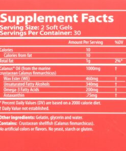 Calanus Oil 500 Milligram, 60 Soft Gels 13 81I7gza8zXL