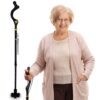 Campbell Posture Cane for Men & Women - Walking Canes for Seniors, Folding Cane, Walking Stick Made w/Heavy-Duty Aluminum, Ergonomic Campbell Handle, Rubber Traction Tip, Elderly Assistance Products 7 81I8CKSMYsL